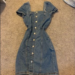 H&M Button Front Dress